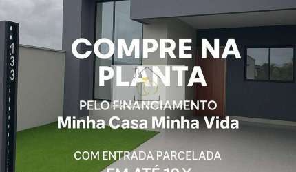 Casa em construção perto da UEL: Acabamento de Luxo e Condições Facilitadas