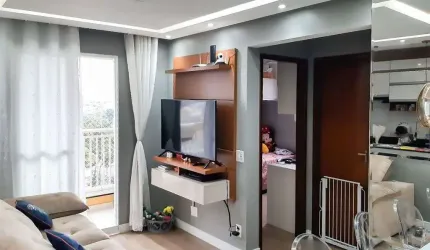 Apartamento com 2 dormitórios à venda, 46 m² por R$ 286.000,00 - Cidade Parque Alvorada - Guarulhos/SP