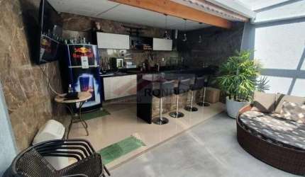 SOBRADO À VENDA NO PARQUE RENATO MAIA - 152,00m² - 3 DORMITÓRIOS - 1 SUÍTE - ÁREA GOURMET COM CHURRASQUEIRA - 3 VAGAS DE GARAGEM.