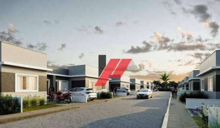 Casa em condomínio 2 dormitórios à venda, 43 m² por R$ 220.000 - Parque dos Anjos - Gravataí/RS