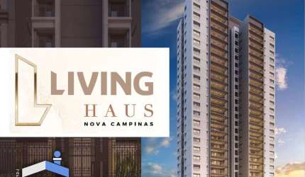HAUS Nova Campinas | Lançamento | 3 suítes | 2 ou 3 vagas