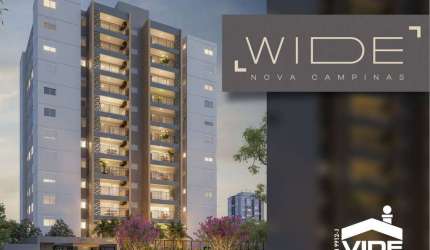 WIDE NOVA CAMPINAS |  3 DORMIT. |  2 VAGAS
