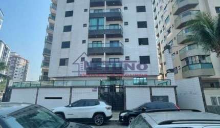 Apartamento Ocian com 1 quarto e 1 vaga