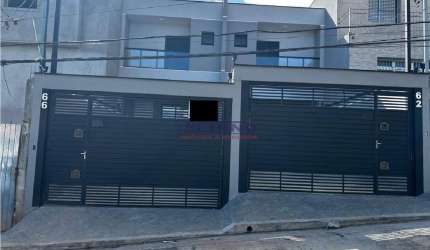 Sobrados novos na Vila Isolina Mazzei com 03 suites, sala espaçosa, cozinha, lavanderia, 02 vagas.