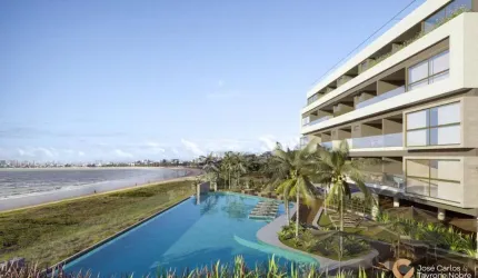 Cobertura a VENDA com FRENTE MAR em Ponta de Campina - 3 suítes - Vivere Resort