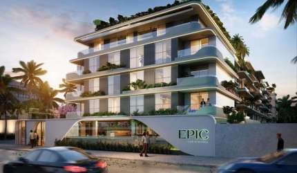Unidades com 1 e 2 quartos no EPIC JANE MIRANDA com VALORES PROMOCIONAIS - Beira mar - Bairro Cabo Branco