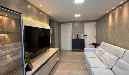 Apartamento totalmente mobiliado com 2 quartos em Ponta de Campina