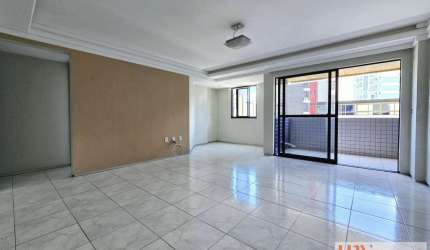 Apartamento amplo com 98 m² próximo da praia em Manaíra