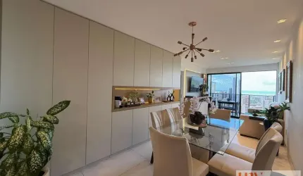 Apartamento porteira fechada com 3 quartos em prédio novo e moderno no Miramar
