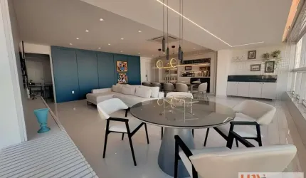 Apartamento com 157 m² e 3 suítes todo ambientado no Miramar