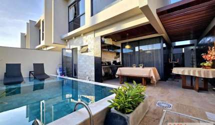 Casa MOBILIADA disponível para LOCAÇÃO com 4 quartos no condomínio Alliance House em Intermares