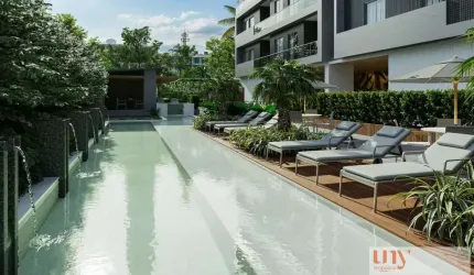 Apartamento em construção com 65 m² e área de lazer no bairro do Altiplano