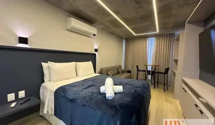 Setai Yacht - Flat mobiliado com 25 m² na beira mar do bairro Cabo Branco