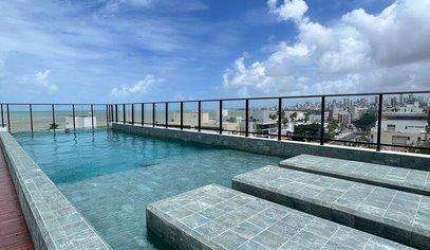 Flat novo com 18 m², todo mobiliado, no empreendimento Get One no Jardim Oceania