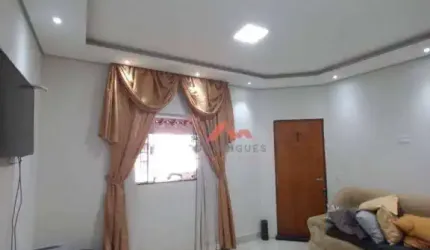 Sobrado com 3 dormitórios à venda, 171 m² por R$ 450.000,00 - Parque Nova Carioba - Americana/SP