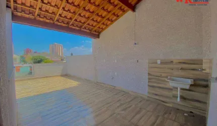 Cobertura com 2 dormitórios à venda por  - Jardim Bela Vista - Santo André/SP