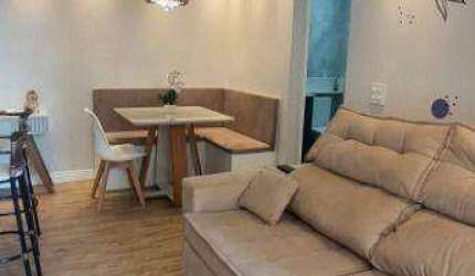 Apartamento com 2 dormitórios à venda, 56 m² por R$ 467.000,00 - Planalto - São Bernardo do Campo/SP