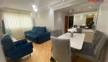 Apartamento com 2 dormitórios à venda, 58 m² por R$ 280.000 - Vila Lutécia - Santo André/SP
