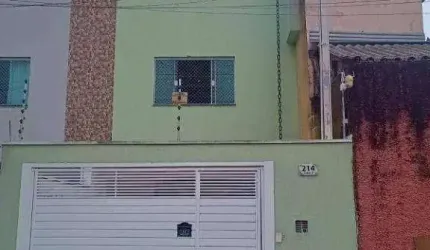 Sobrado com 3 dormitórios à venda, 138 m² por R$ 550.000,00 - Jardim do Estádio - Santo André/SP