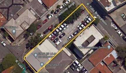 Terreno à venda na Rua Luiz Faccini, --, Centro, Guarulhos por R$ 3.150.000