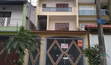 Casa com 4 quartos à venda na Rua Nove, --, Parque Flamengo, Guarulhos por R$ 640.000