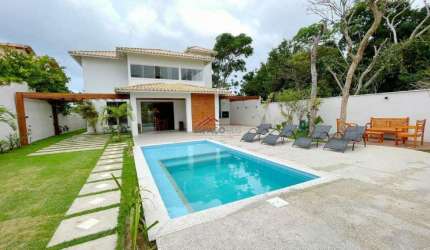 Linda casa em Condomínio com Piscina e Área Gourmet em Búzios