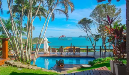 Mansão com vista para o mar de Búzios