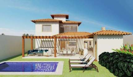 casa com 4 suítes e piscina em Buzios