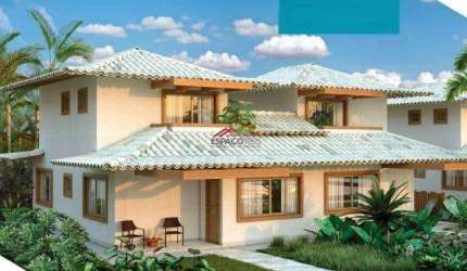 GERIBÁ LANÇAMENTO - CONDOMÍNIO ENTRE PRAIA DE GERIBÁ E O PORTO DA BARRA - CASA COM 4 QUARTOS, SENDO 2 SUÍTES E 3 VAGAS