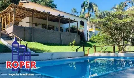 LINDA CHÁCARA COM 2.500 M²/ CASA SEDE/ NASCENTE À VENDA EM CONDOMÍNIO FECHADO EM ATIBAIA