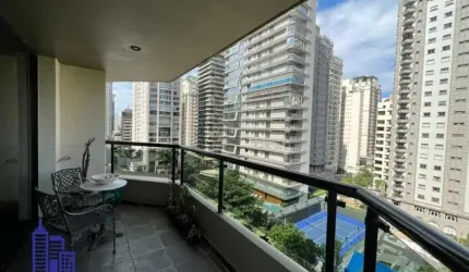 VENDA/LOCAÇÃO APARTAMENTO DE 220 M²/3 SUITES/4 VAGAS NO ITAIM BIBI NA RUA DO PARQUE DO POVO.