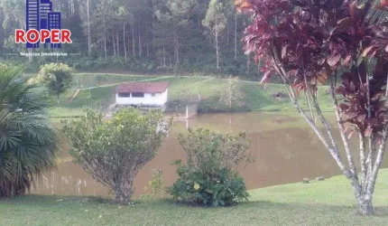 EXCELENTE SITIO COM ESCRITURA DE 44.355 M²/CASA SEDE/LAGO À VENDA EM JUQUITIBA.