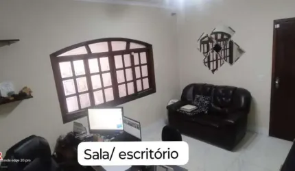 EXCELENTE SOBRADO COM TERRENO DE 5,30 X 24,5 COM CASA/ESPAÇO GOURMET E SALÃO À VENDA NO JARDIM UTINGA, SANTO ANDRÉ