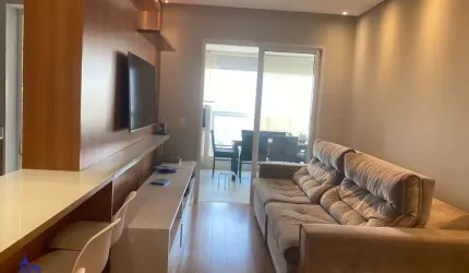 LINDO APARTAMENTO MOBILIADO COM 92 M²/3 DORMITÓRIOS/2 VAGAS À VENDA NO TATUAPÉ