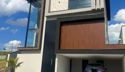 LINDA CASA DE ALTO PADRÃO COM 3 SUITES/ ESPAÇO GOURMET/ PISCINA/4 VAGAS À VENDA/LOCAÇÃO NO RESIDENCIAL RESERVA SANTA ANNA EM SANTANA DO PARNAIBA