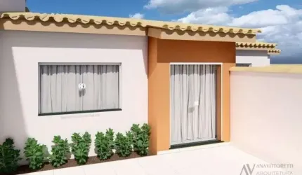Casa com 3 quartos e piscina em Itanhaém.