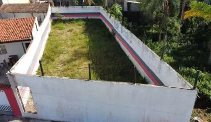 Terreno lado praia com escritura em Itanhaém.