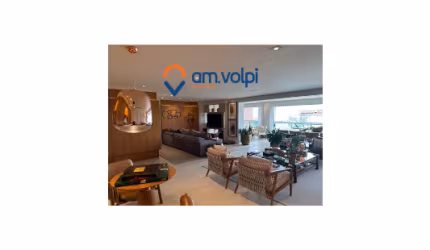 Lindo Apartamento Helbor Classic Mobiliado 197m2 3 Suítes 3 vagas Terraço Gourmet Andar Alto Com Vista para o Bosque Maia