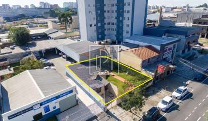 Terreno comercial à venda na João Palomeque, 216, Portão, Curitiba, 300 m2 por R$ 795.000