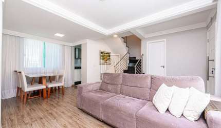 Casa em condomínio fechado com 3 quartos à venda na Rua Cora Coralina, 110, Santa Cândida, Curitiba, 167 m2 por R$ 730.000