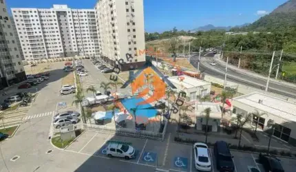 Apartamento com 2 quartos à venda na Estrada dos Bandeirantes, 10333, Camorim, Rio de Janeiro por R$ 400.000