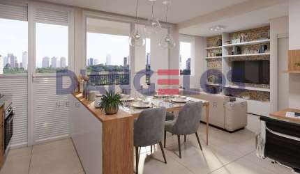 Apartamento à venda em São Paulo-SP, Anália Franco: 2 quartos, 1 suíte, 2 salas, 2 banheiros, 1 vaga, 63,91m². Aproveite!