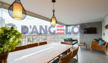 Imperdível Apartamento à venda em São Paulo-SP, Anália Franco. 3 quartos, 3 suítes, 2 salas, 5 banheiros. Confira!