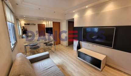 Imperdível Apartamento Mobiliado à Venda no Tatuapé, São Paulo-SP: 2 Quartos, 2 Salas, 1 Banheiro e 46m²!