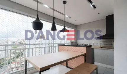 Apartamento à venda no Tatuapé, São Paulo-SP: 2 quartos, 1 suíte, 2 salas, 2 banheiros, 2 vagas, 76m² de área. Venha conferir!