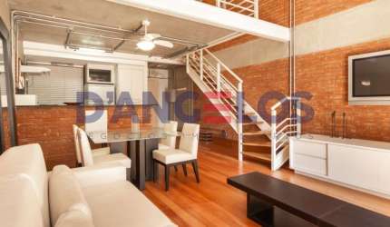 Loft de Luxo no Itaim Bibi: 1 Quarto, 1 Suíte, 2 Vagas - 79m² - Próximo ao Parque Ibirapuera