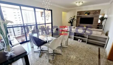 Apartamento à venda em São Paulo-SP, Anália Franco, 3 quartos, 1 suíte, 2 salas, 3 banheiros, 3 vagas, 120m².