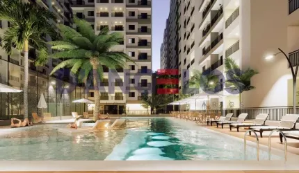 Conheça o Praias Condomínio Clube Itaquera Apartamentos à venda com parcelas a Partir de R$ 500,00 - 2 quartos, 1 banheiro, 43m².