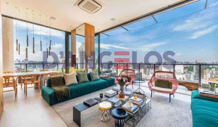 Cobertura de luxo no Jardim Paulista com 4 quartos, 4 suítes e 5 vagas de garagem!
