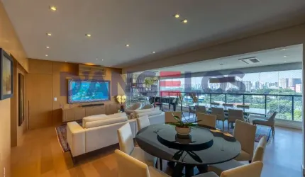 Apartamento de Luxo em Moema: 3 Quartos, 3 Suítes, 2 Salas, 5 Banheiros, 3 Vagas, 163m² - São Paulo-SP